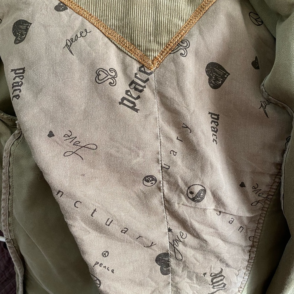 Sanctuary Clothing Olive Khaki Jacket - Picture 6 of 7